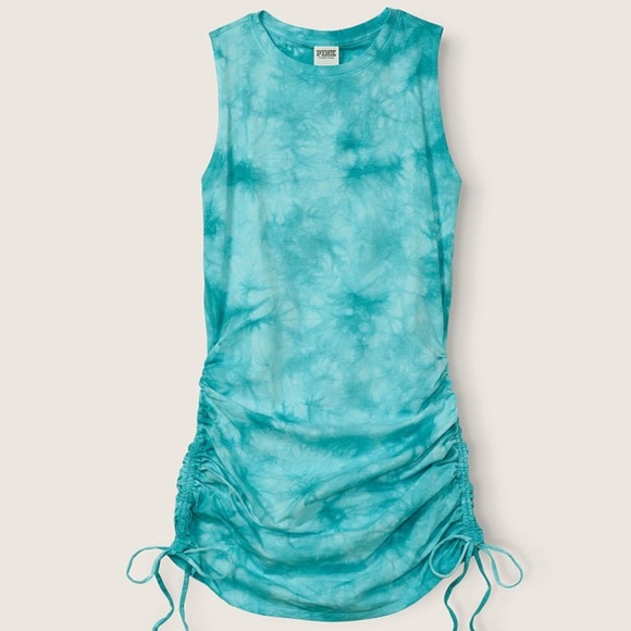 PINK Victoria's Secret Dresses & Skirts - PINK Victoria’s Secret tank ruched side dress